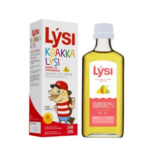 🇮🇸冰島進口LYSI液態魚油_芒果檸檬風味